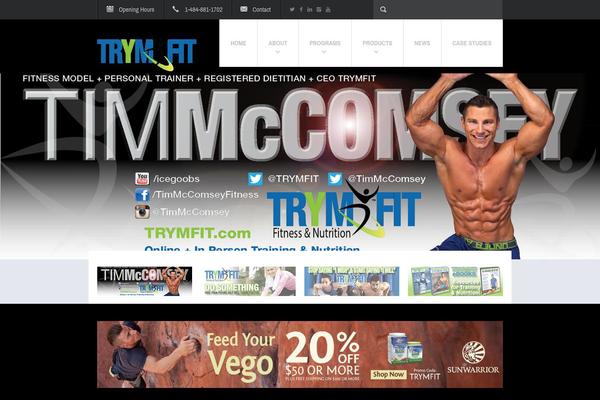 Fit Wp theme site design template sample