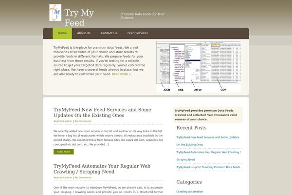trymyfeed.com site used SmartBiz