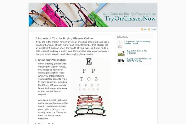 Catalyst theme site design template sample