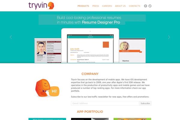 Grizzly theme site design template sample
