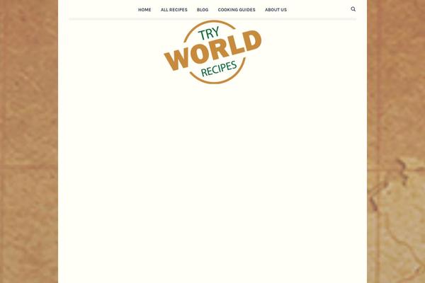 Good-food theme site design template sample