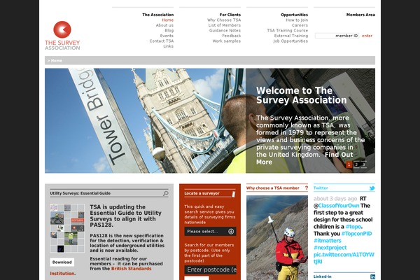 tsa-uk.org.uk site used Tsa