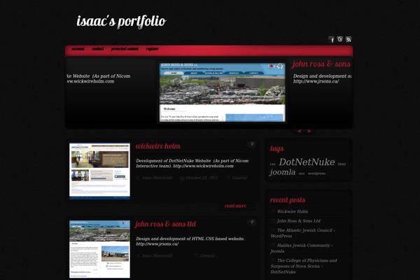 Epione theme site design template sample