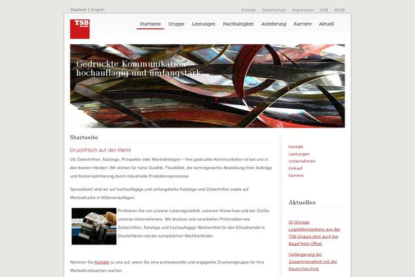 Miami theme site design template sample