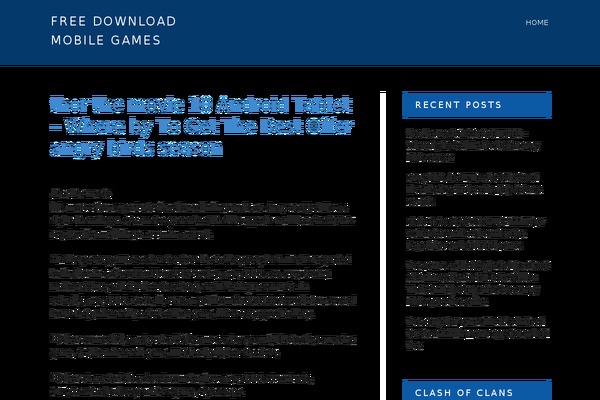 Hostmarks theme site design template sample