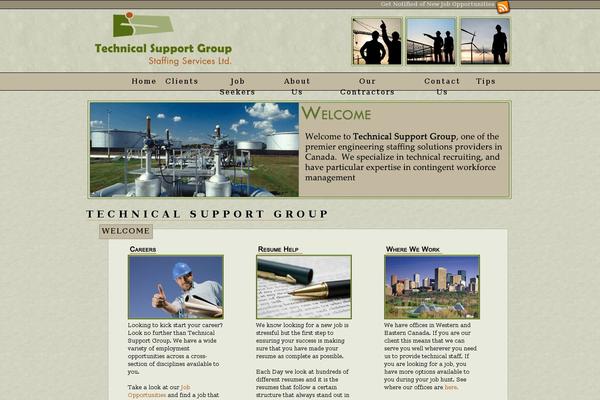 tsgstaffing.ca site used Tsgstaffing