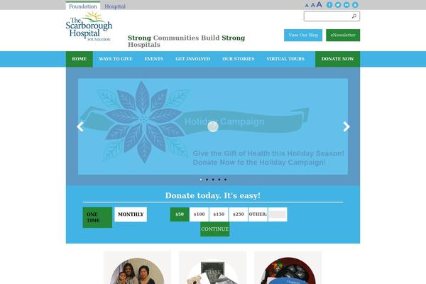 Evolution theme site design template sample