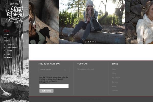 Hazel theme site design template sample