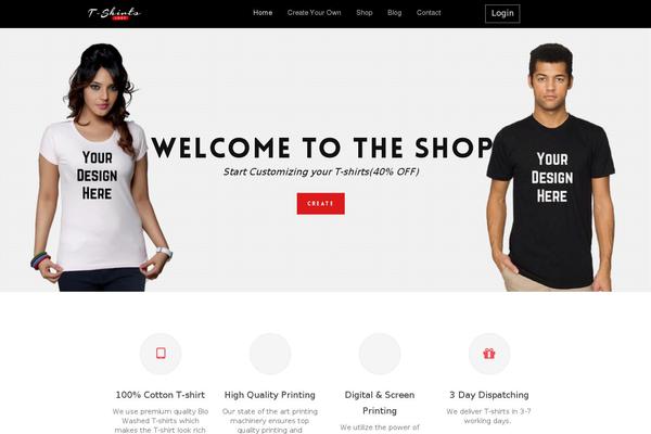 Site using Tshirtecommerce plugin