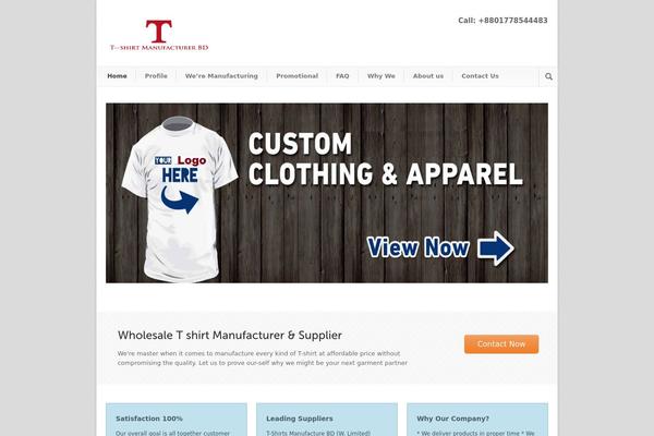 tshirtmanufacturerbd.com site used Modernize-v3-19