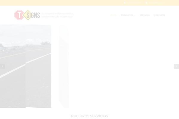 Construct theme site design template sample