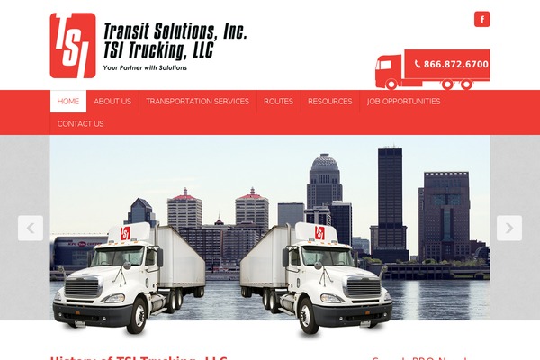 tsitrucking.com site used Tsi