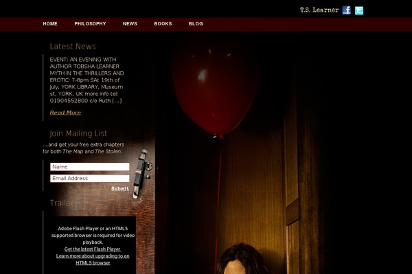 Author theme site design template sample