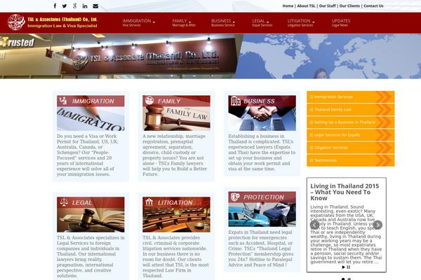 tslthailand.com site used Thailand