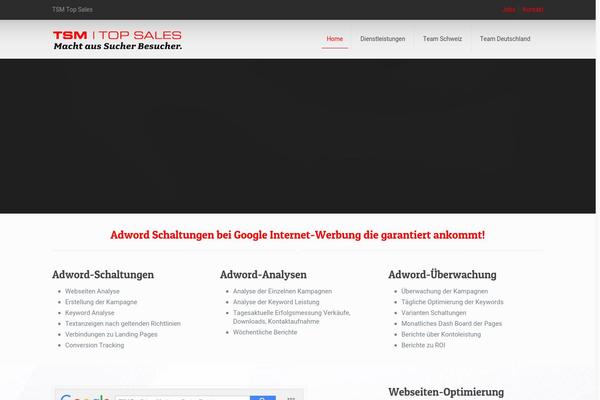 Business theme site design template sample