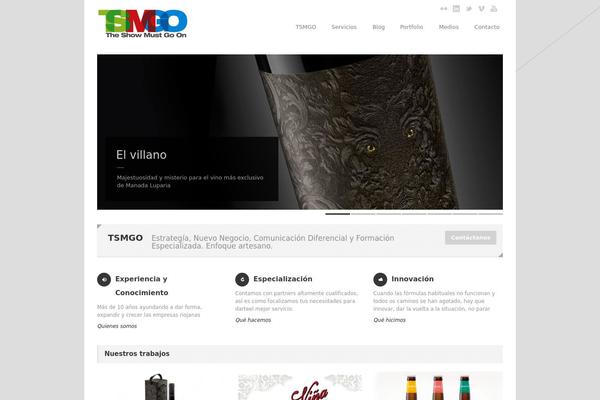 Goodspace theme site design template sample
