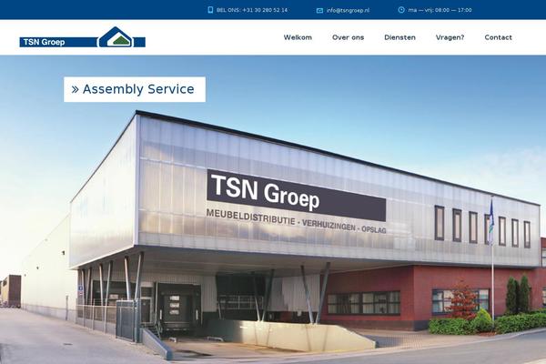 tsngroep.nl site used Transcargo-child