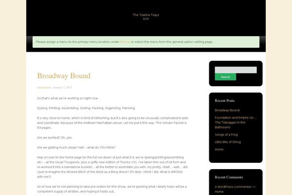 tsocktsarina.com site used Moustache