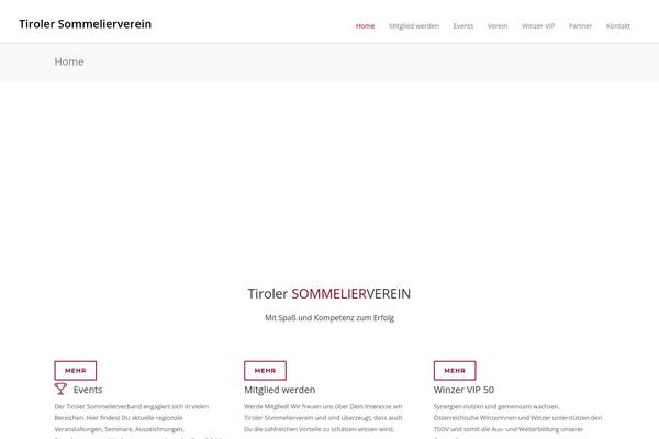 Unicon-child theme site design template sample