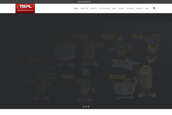 Church and Event theme site design template sample