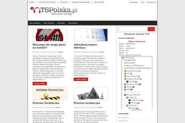 Thewebnews theme site design template sample