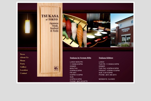tsukasaoftokyo.com site used Wp-nuvo