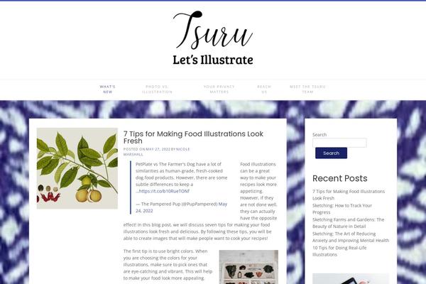Avant theme site design template sample