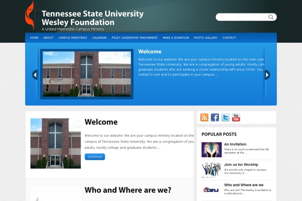 Calypso theme site design template sample