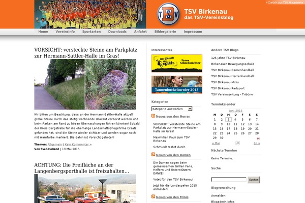 Site using Event Calendar 3 for PHP 5.3 plugin