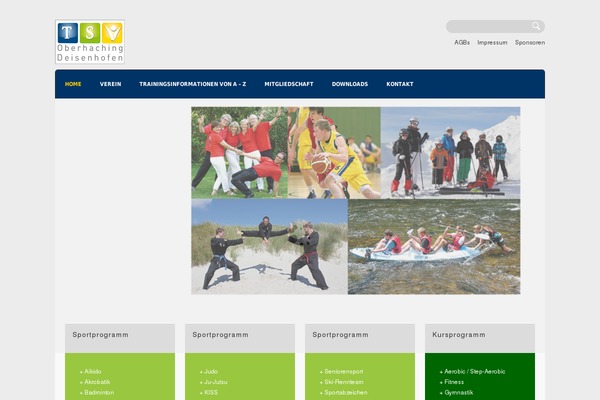 tsv-oberhaching.de site used Theme1787