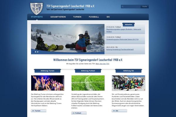 Tsv theme site design template sample