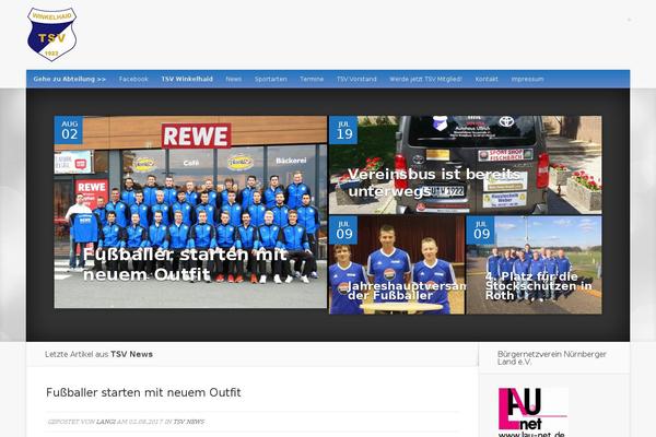 Site using Ele-blog plugin