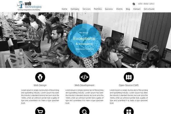 Site using Testimonial Basics plugin