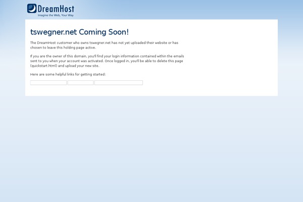 Dreamhost theme site design template sample
