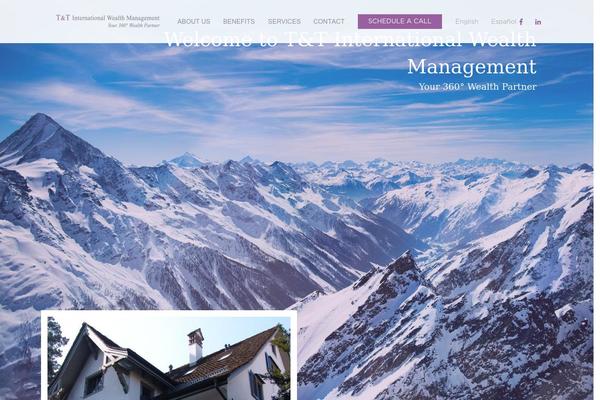 Impreza Child theme site design template sample