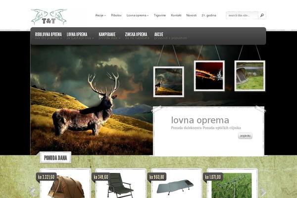 eStore theme site design template sample