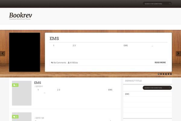 Book Rev Lite theme site design template sample