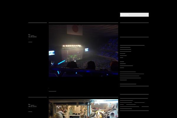 Blogum theme site design template sample