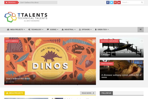 Site using Better-social-counter plugin