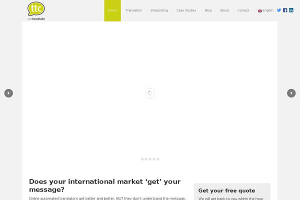 Site using Widgetize Pages Light plugin