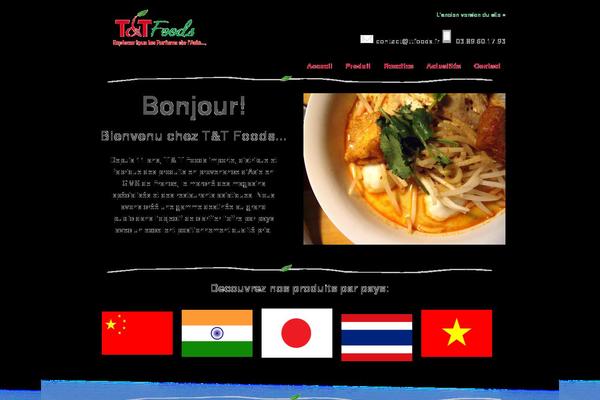 ttfoods.fr site used Ttfoods