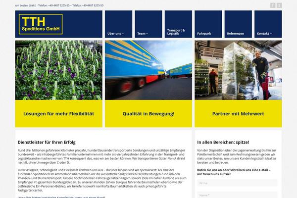 Metro theme site design template sample