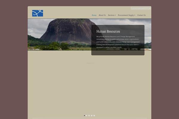 Chameleon theme site design template sample