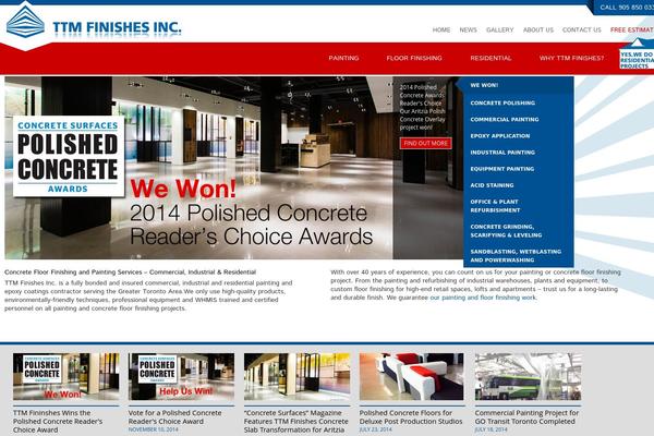 ttmfinishes.com site used Ttm