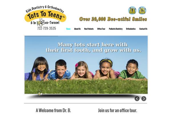 Doctor theme site design template sample