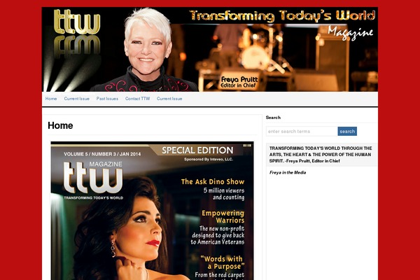 Powermag theme site design template sample