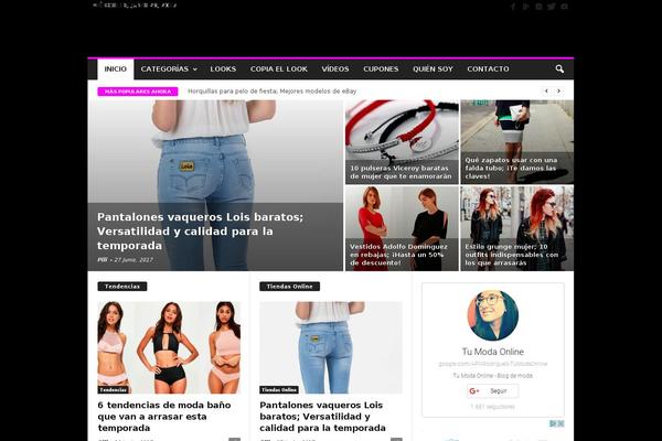 NewsMag theme site design template sample