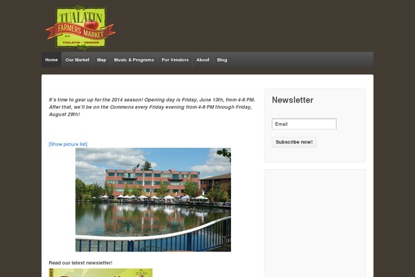 Type theme site design template sample