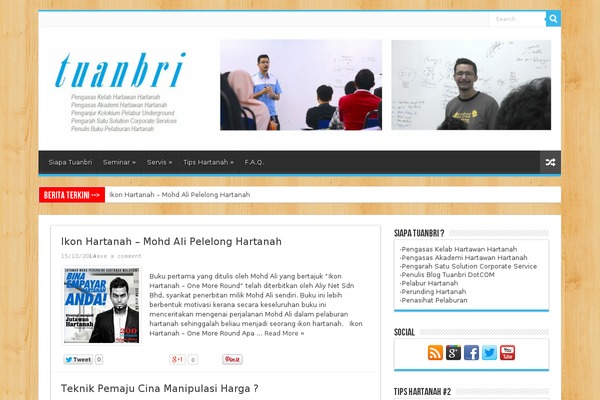 Ward theme site design template sample