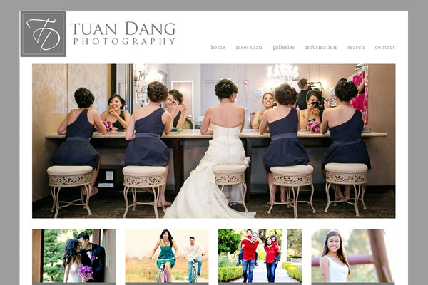 Prophoto4 theme site design template sample